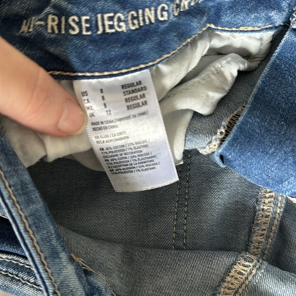 American eagle crop skinny jeans - Picture 4 of 5